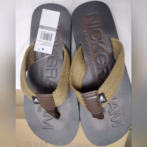 Billy Buffet Black Men's Sandals - Picture 2 of 8